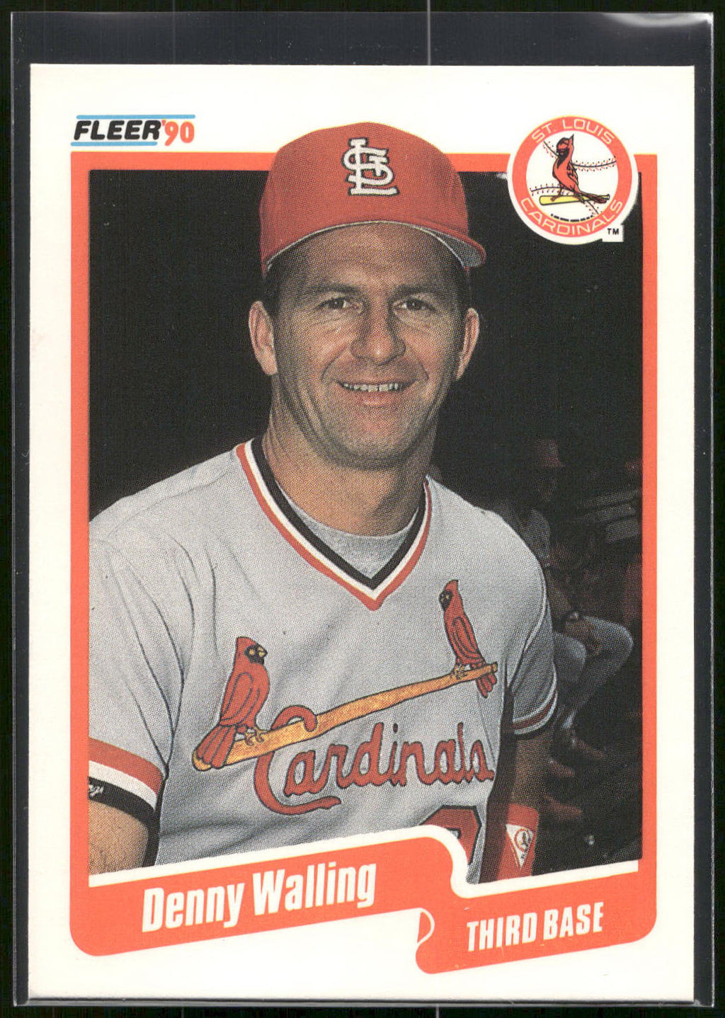1990 Fleer #263 Denny Walling