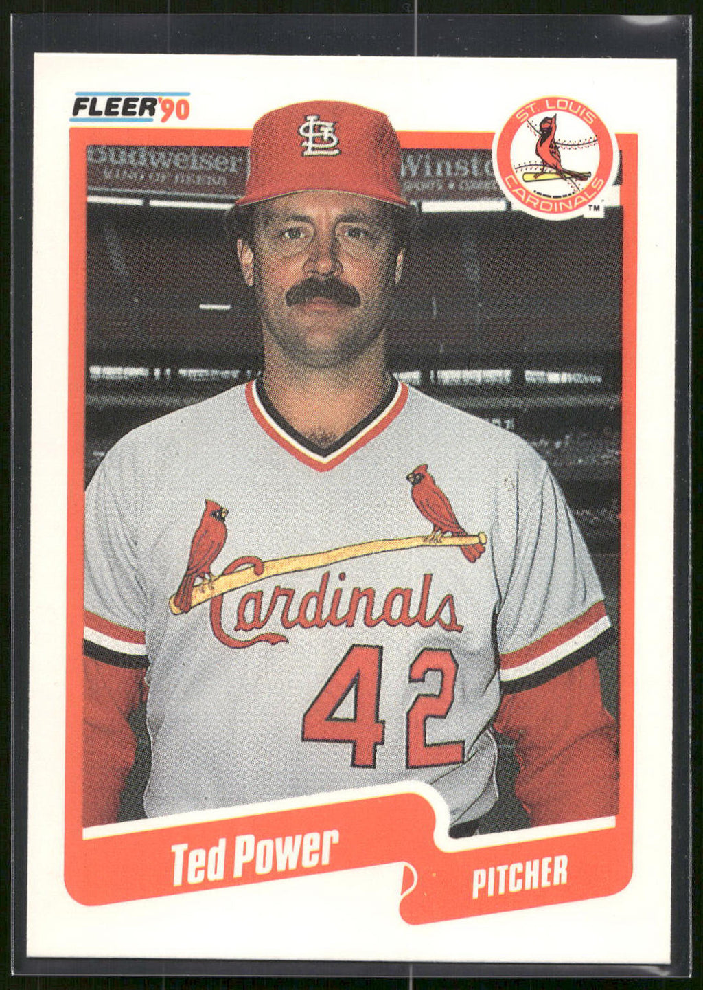 1990 Fleer Canadian #258 Ted Power