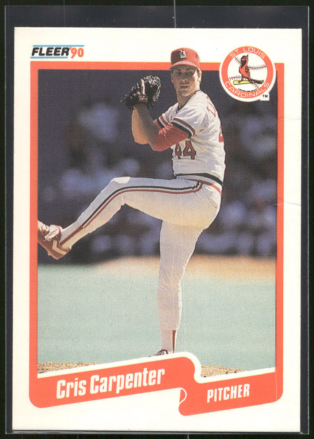 1990 Fleer #243 Cris Carpenter