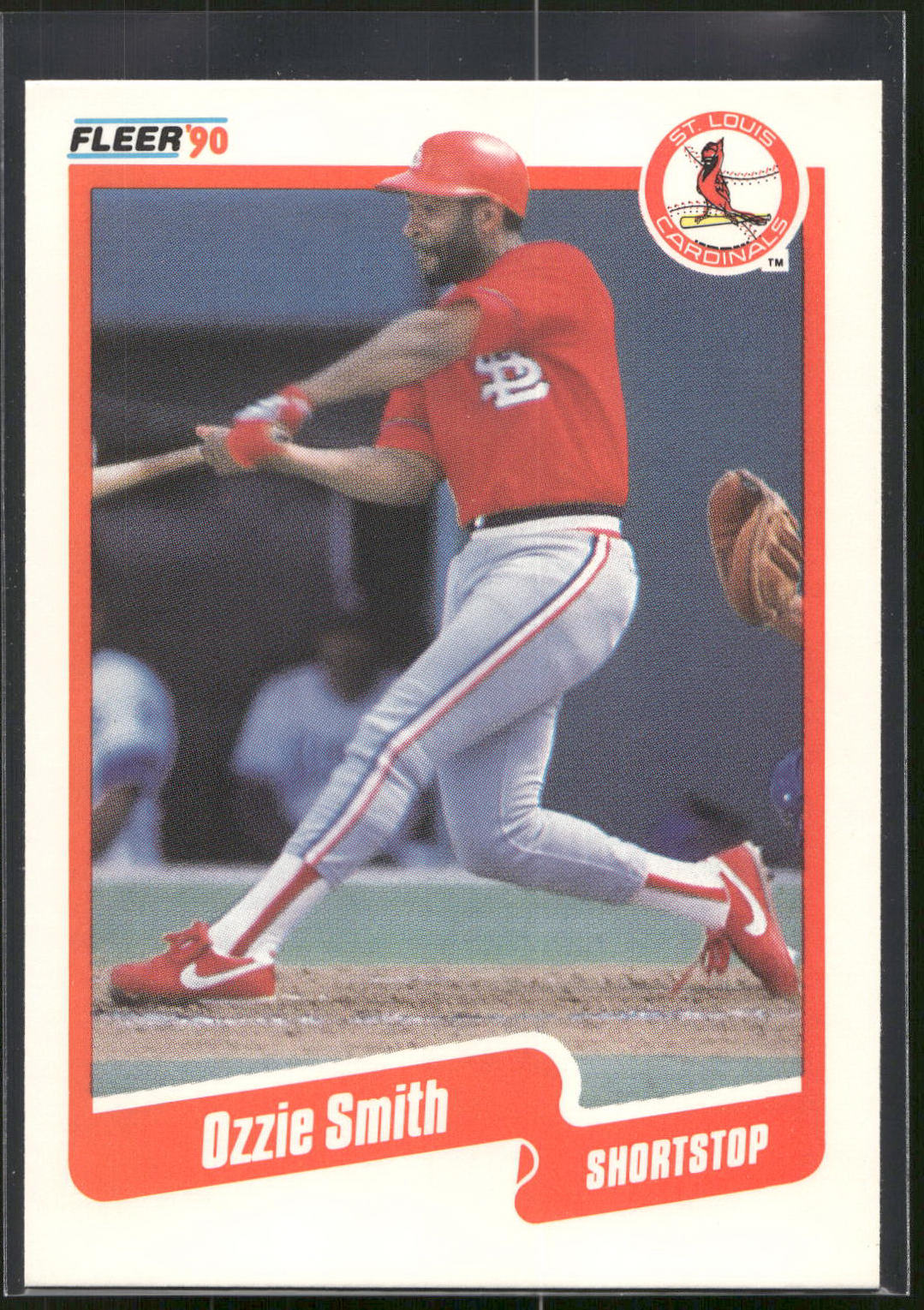 1990 Fleer #260 Ozzie Smith