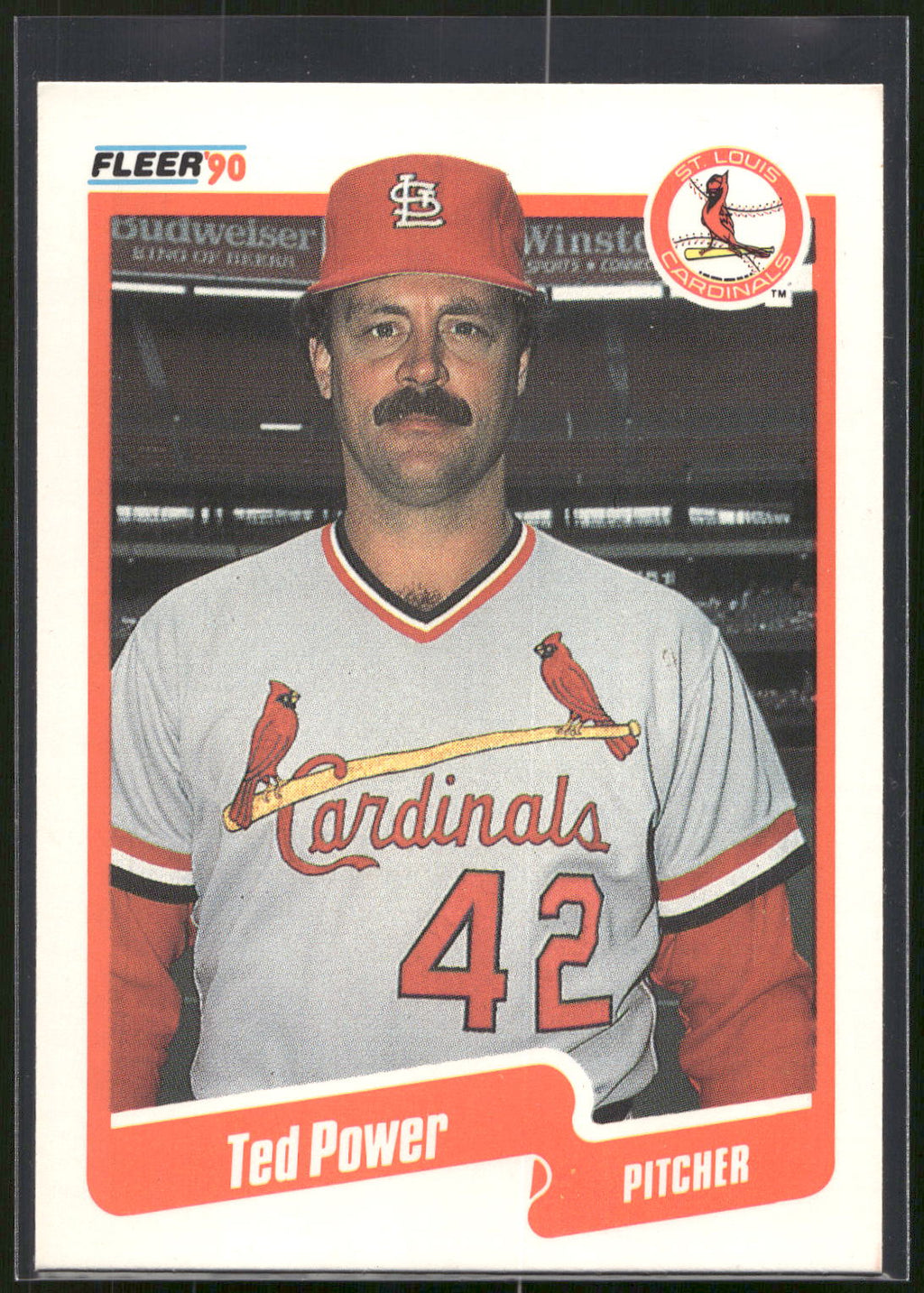 1990 Fleer #258 Ted Power