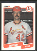 1990 Fleer #258 Ted Power