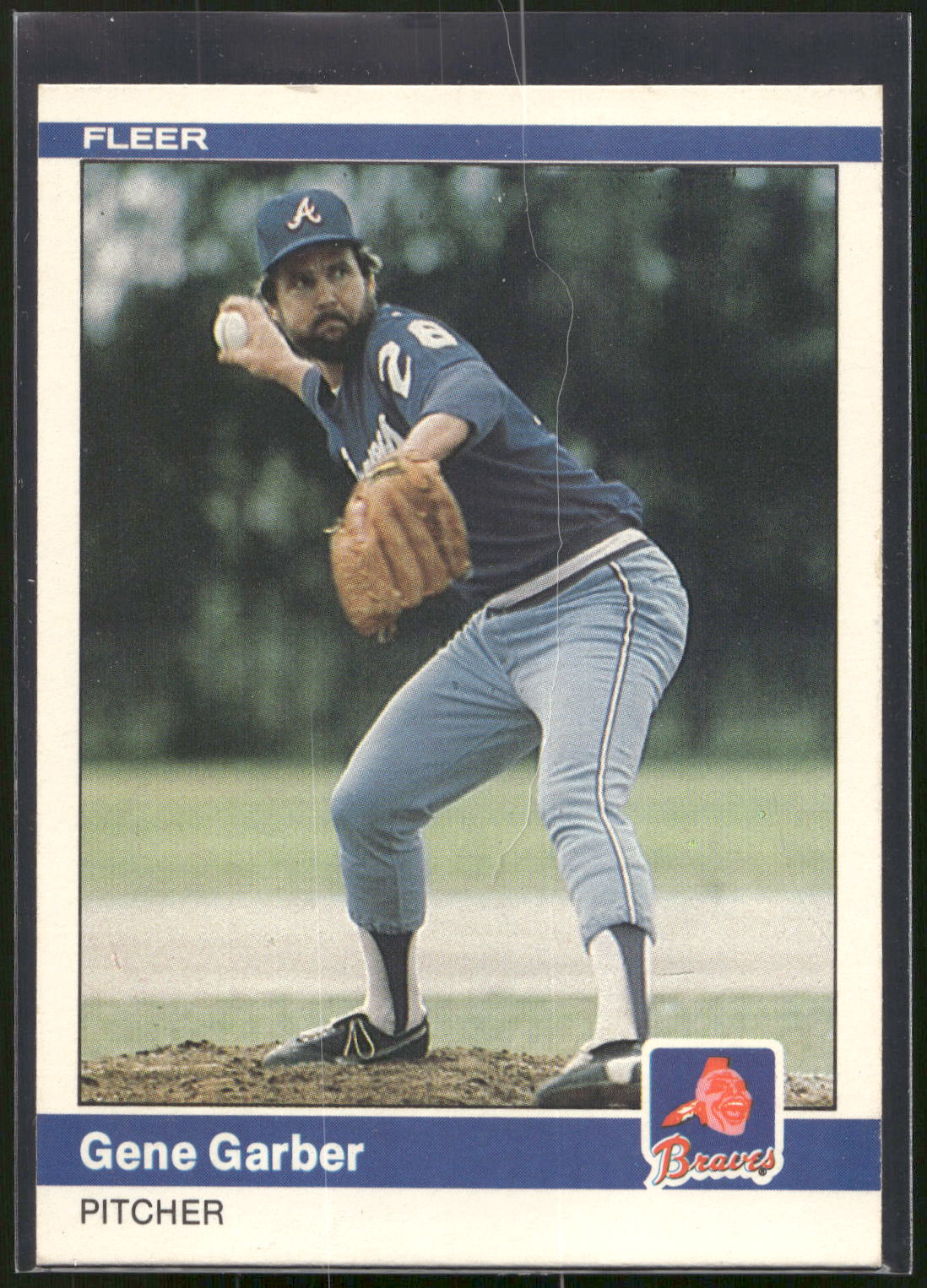 1984 Fleer #179 Gene Garber