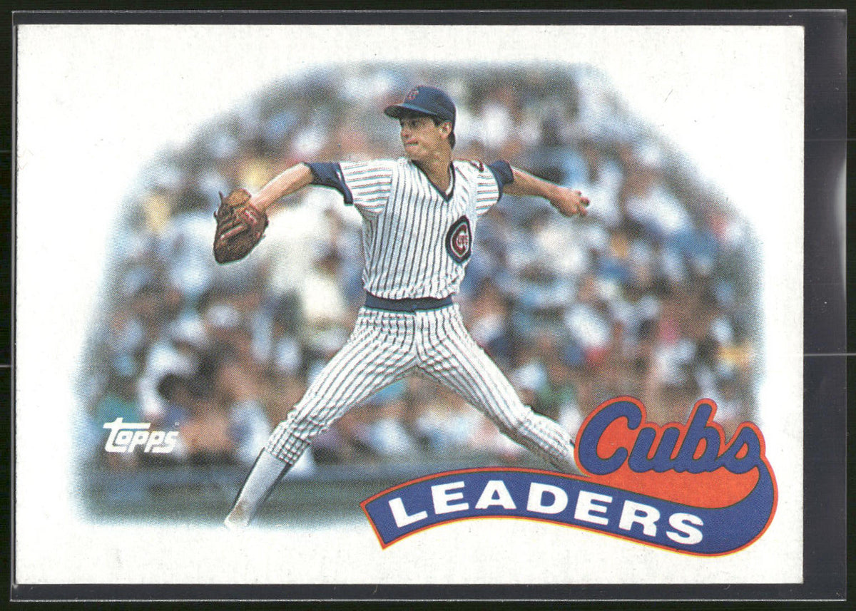 1989 Topps #549 Cubs Leaders
