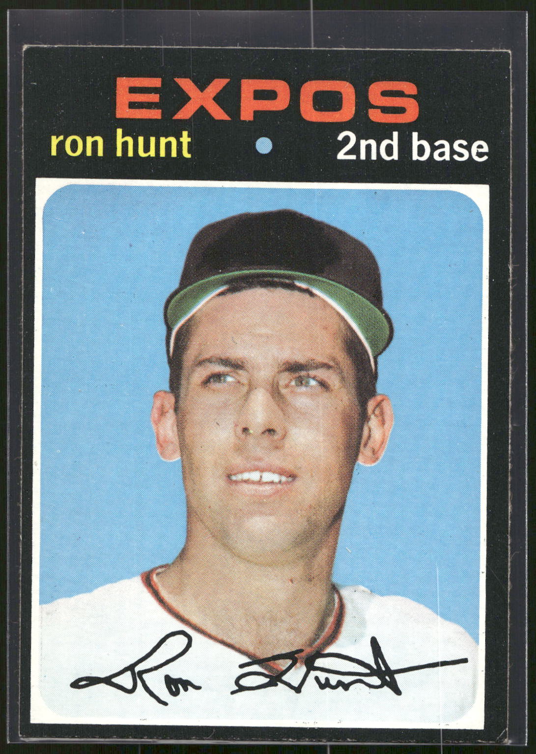 1971 Topps #578 Ron Hunt
