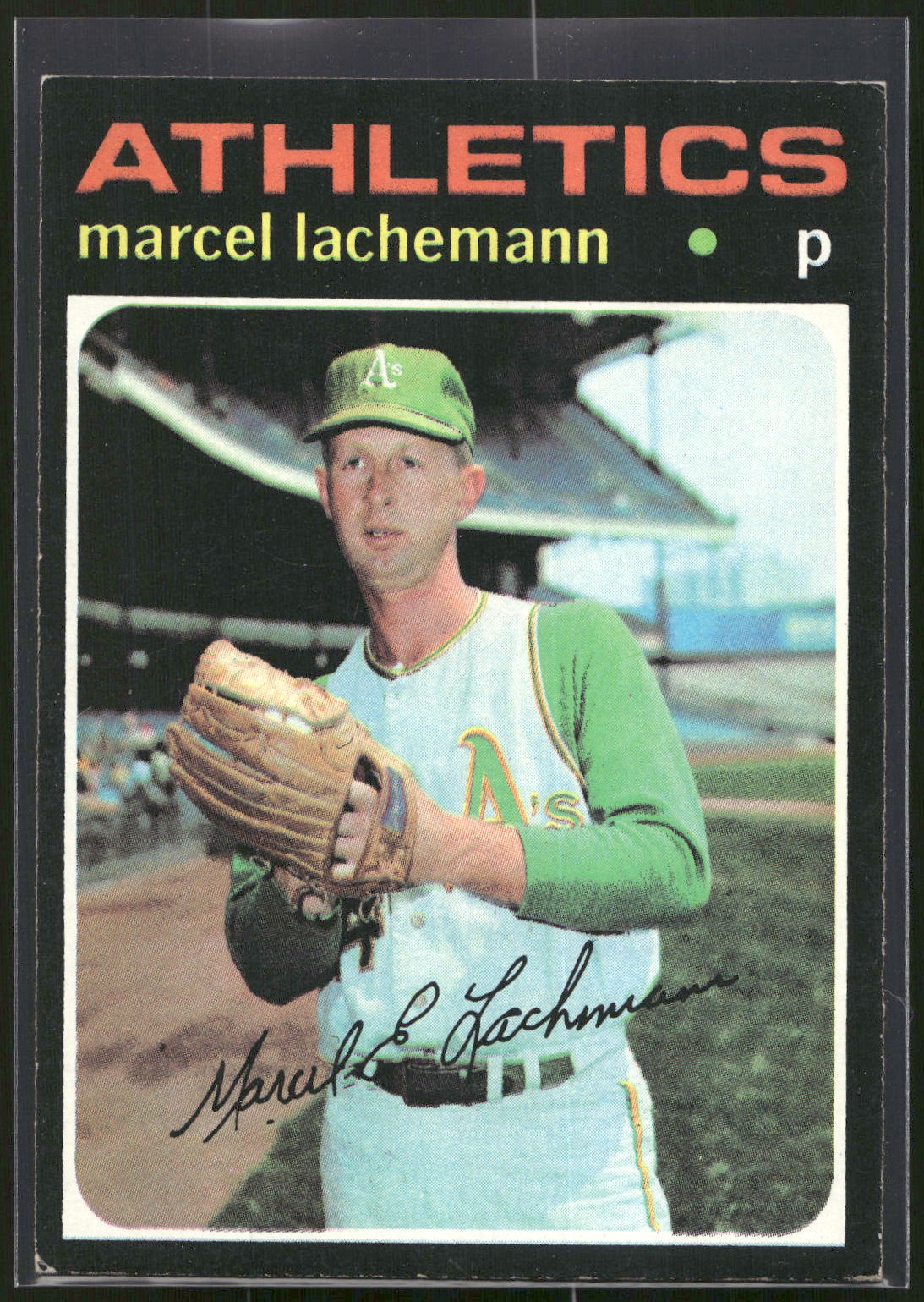 1971 Topps #84 Marcel Lachemann