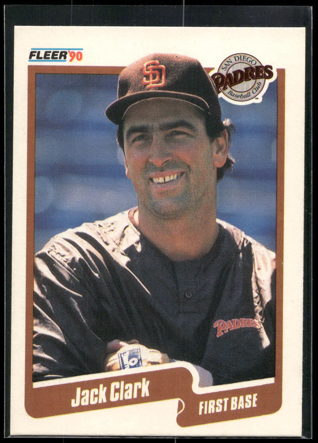 1990 Fleer #152 Jack Clark