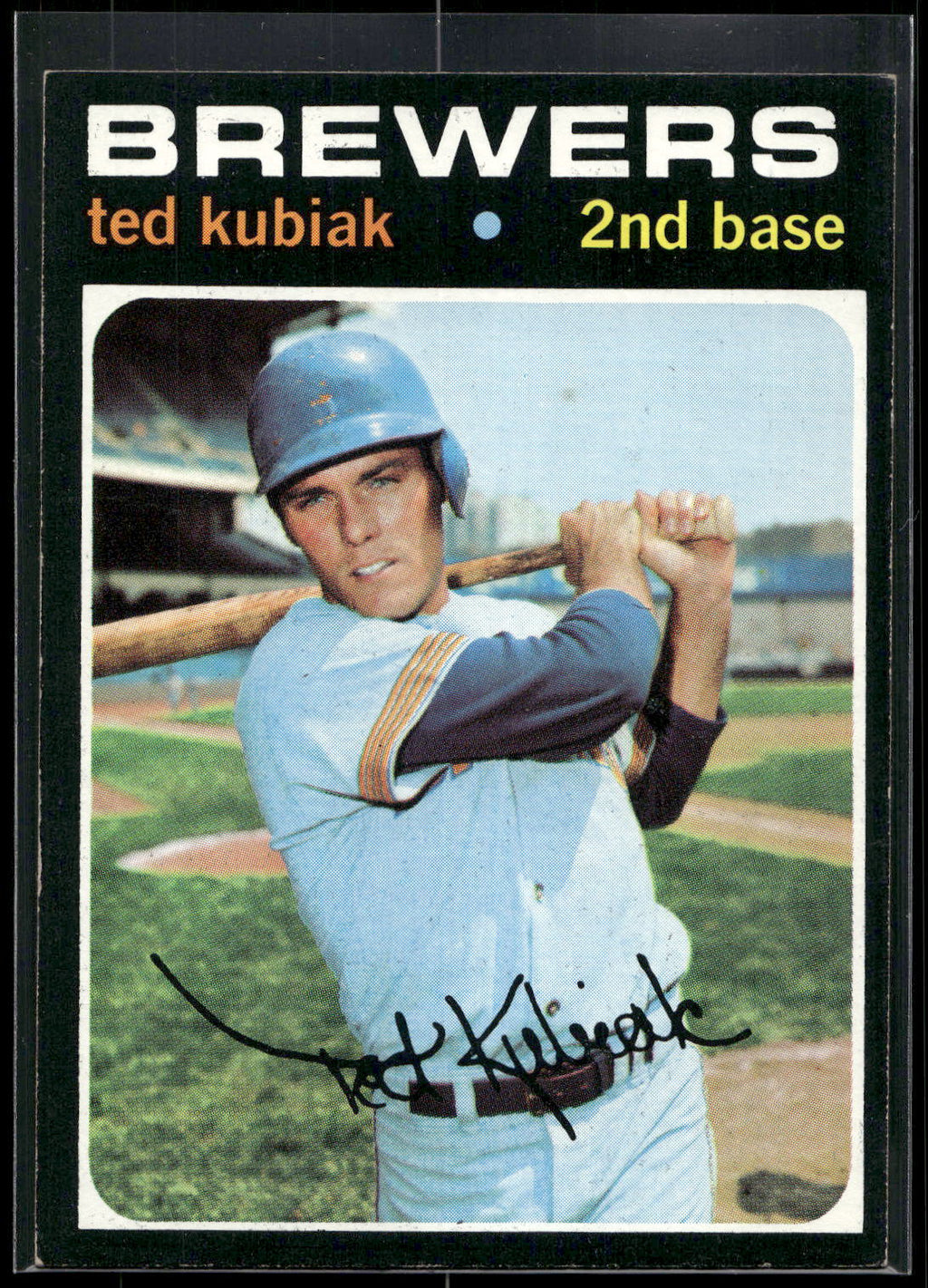 1971 Topps #516 Ted Kubiak