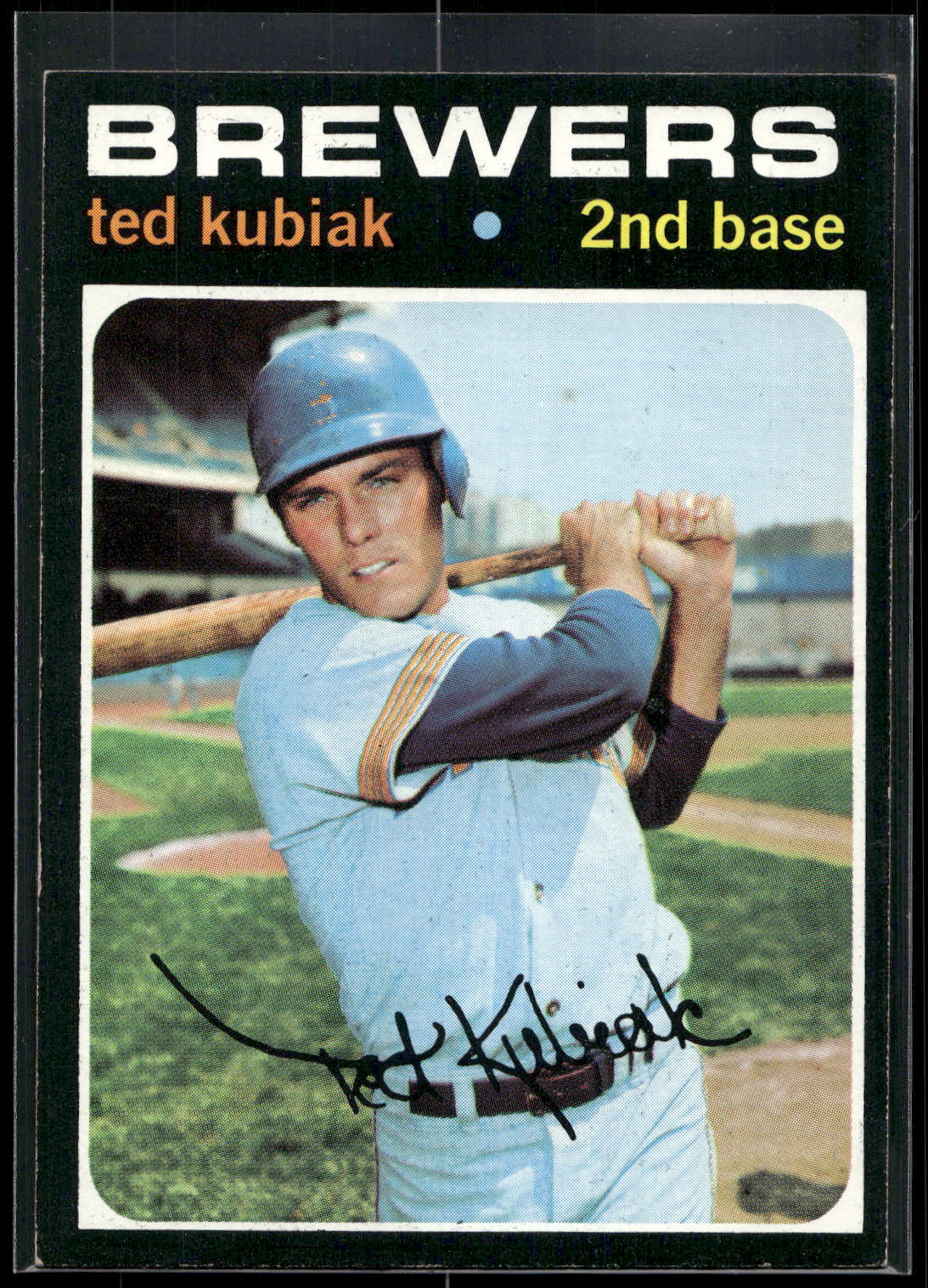 1971 Topps #516 Ted Kubiak