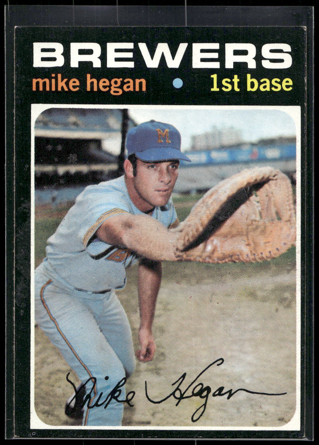 1971 Topps #415 Mike Hegan