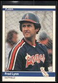 1984 Fleer #525 Fred Lynn