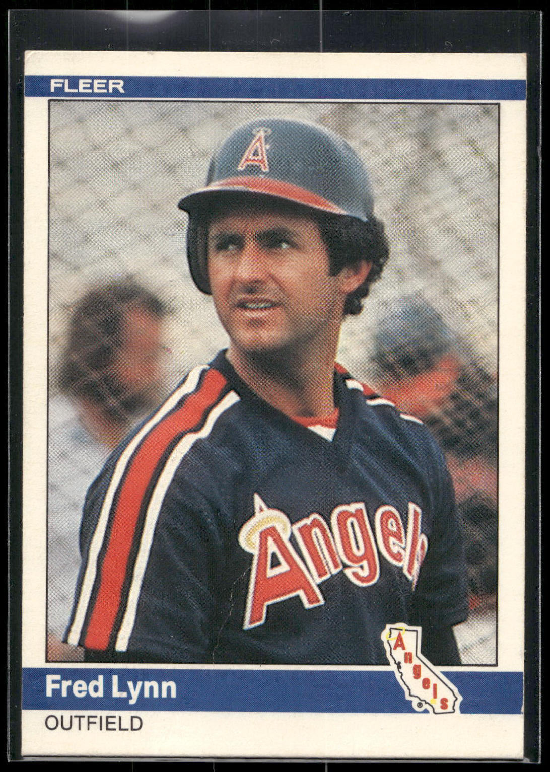 1984 Fleer #525 Fred Lynn