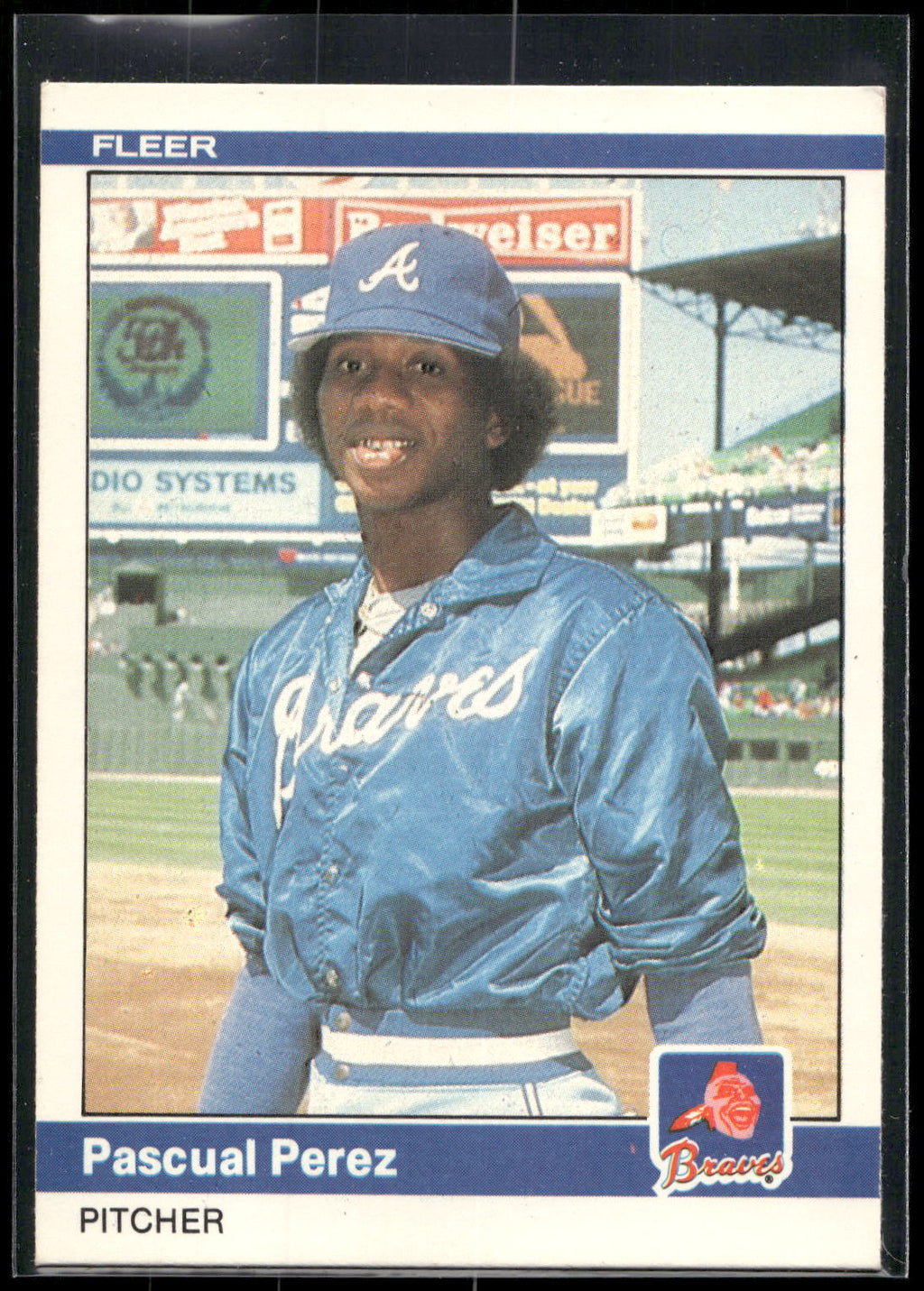 1984 Fleer #188 Pascual Perez