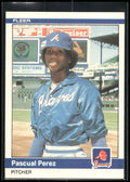 1984 Fleer #188 Pascual Perez