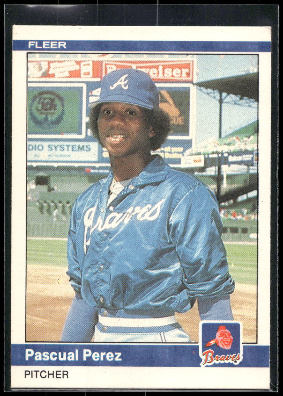 1984 Fleer #188 Pascual Perez