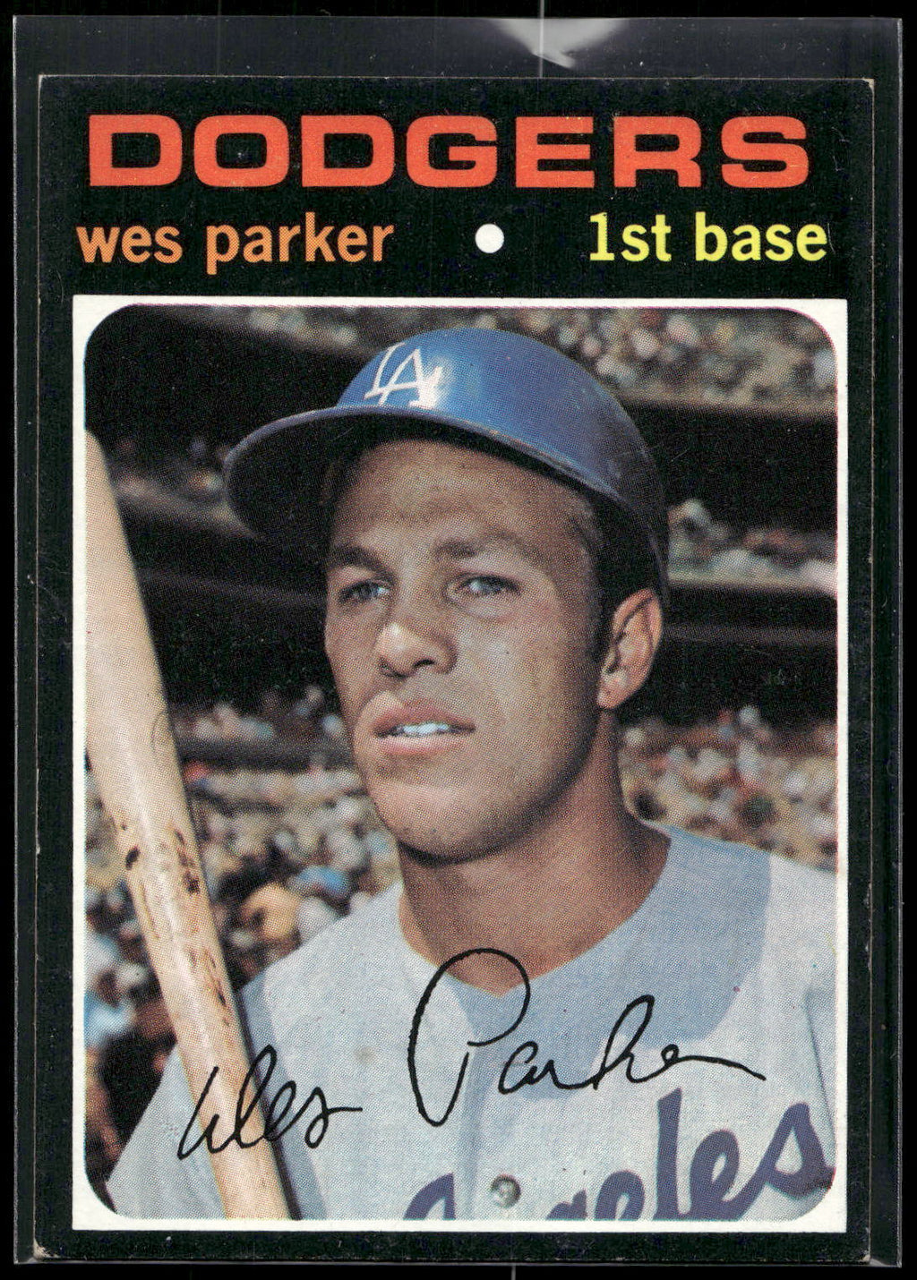 1971 Topps #430 Wes Parker