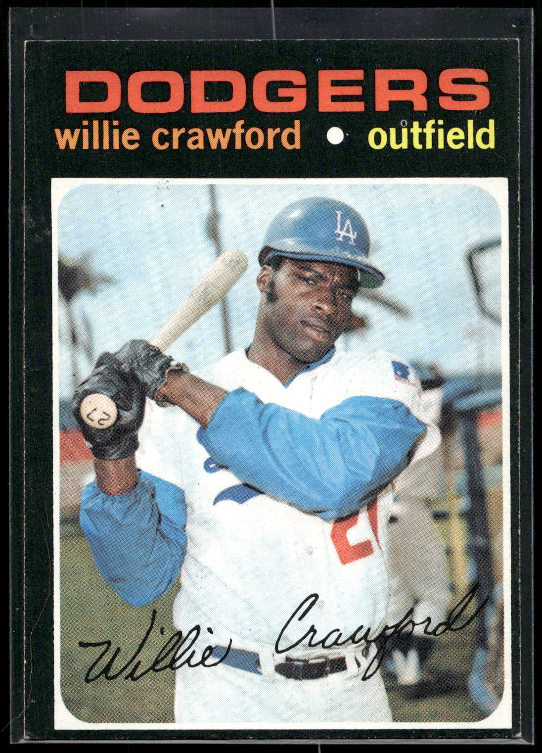 1971 Topps #519 Willie Crawford