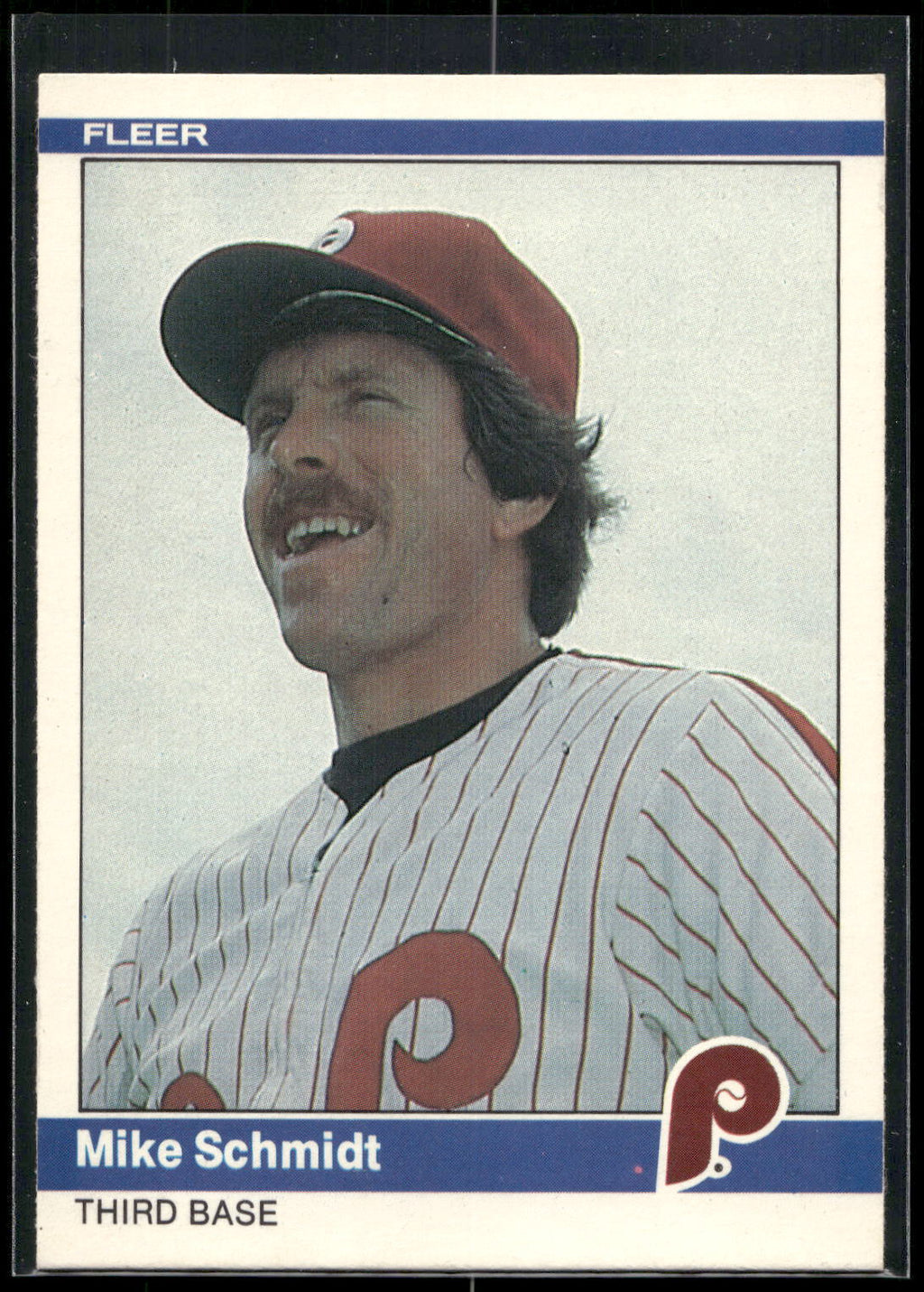 1984 Fleer #48 Mike Schmidt