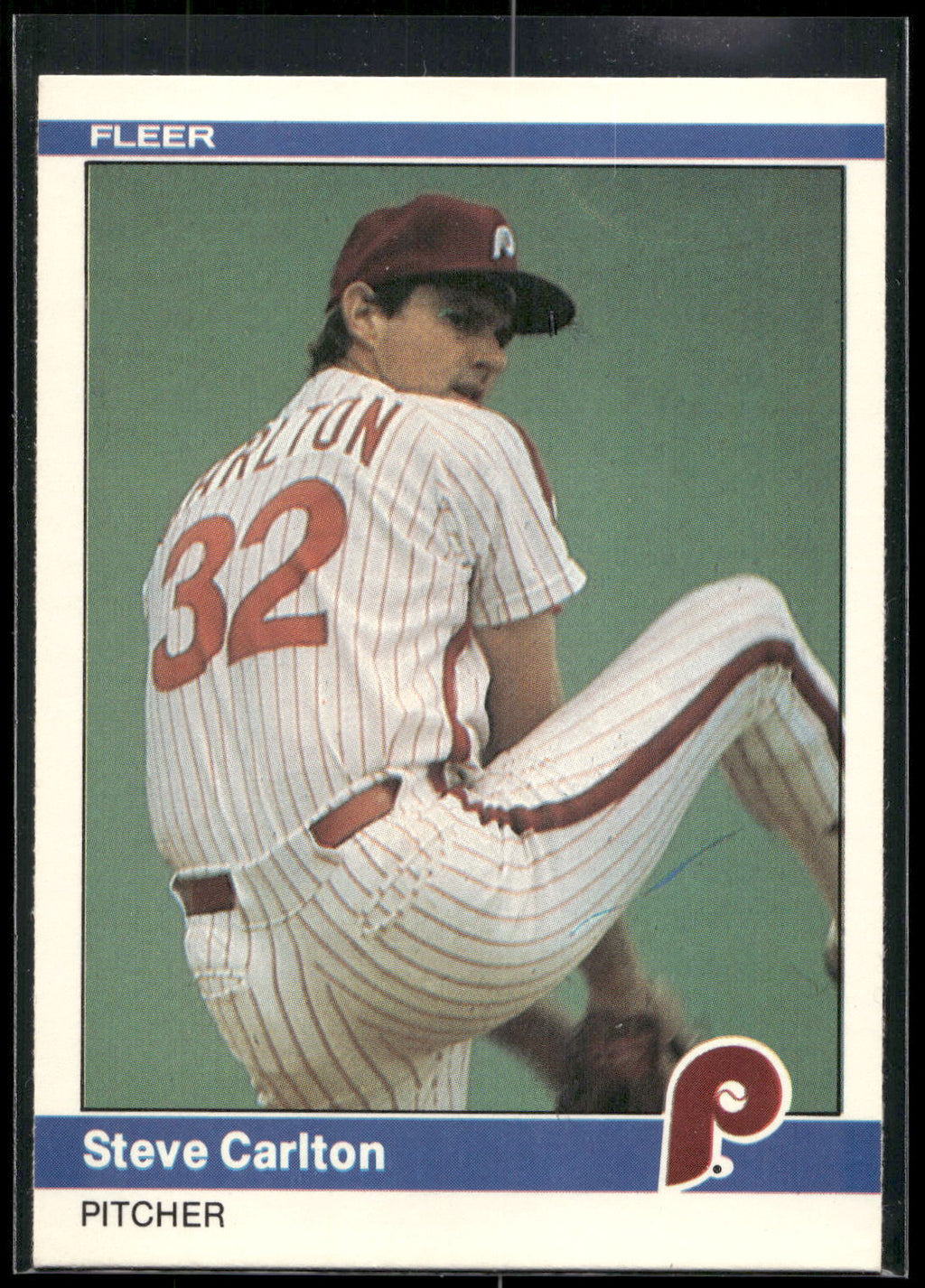 1984 Fleer #25 Steve Carlton