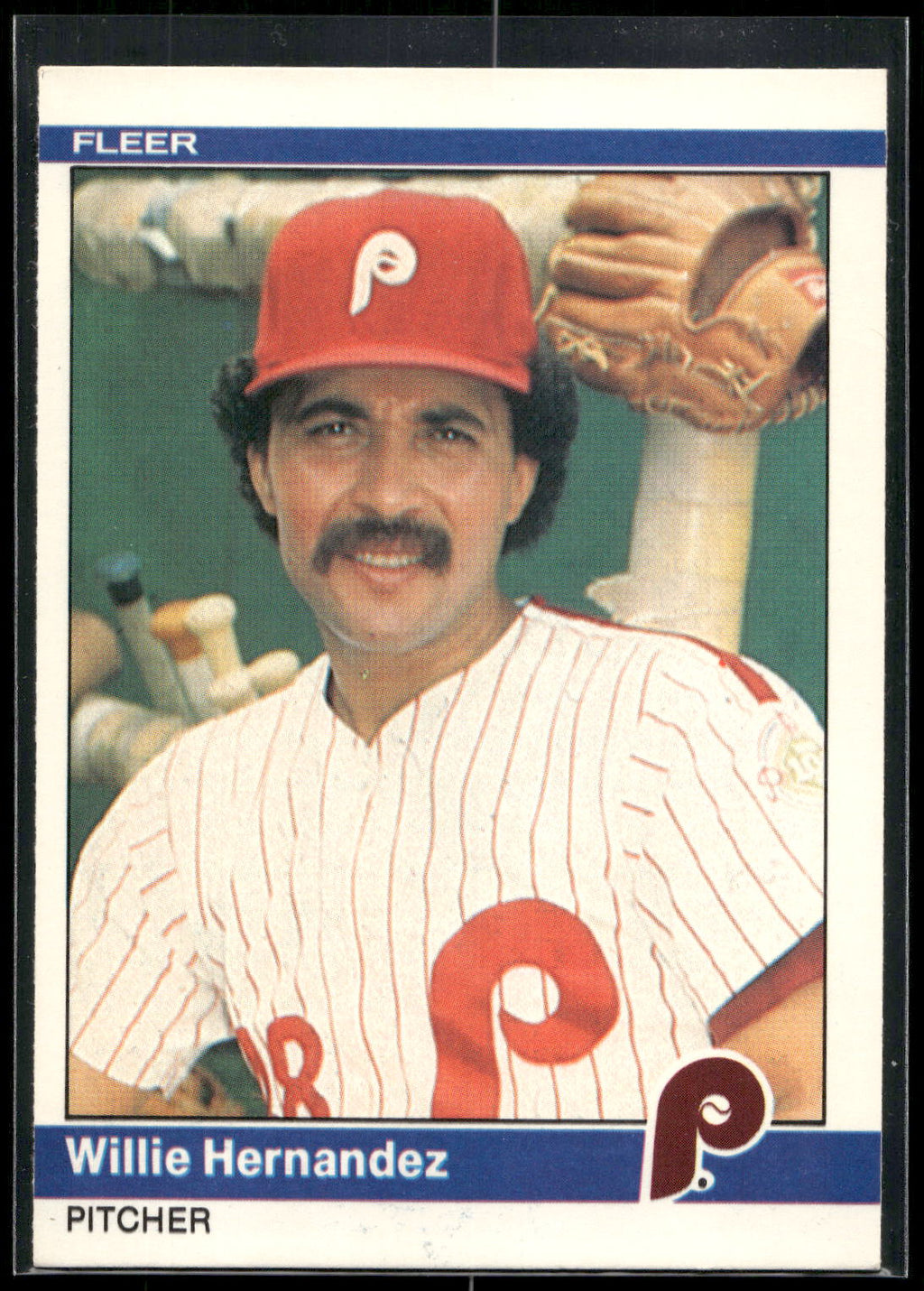 1984 Fleer #34 Willie Hernandez
