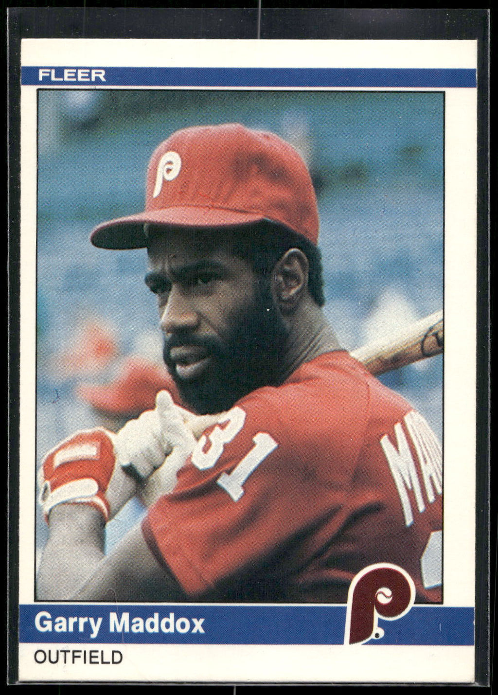 1984 Fleer #39 Garry Maddox