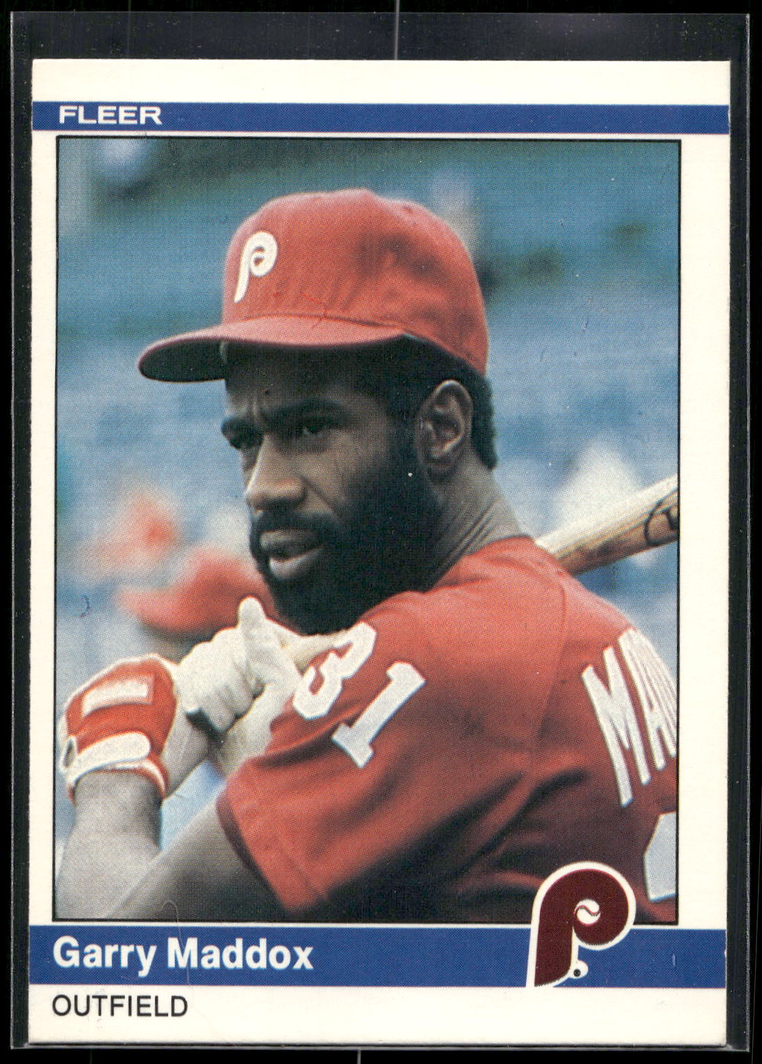 1984 Fleer #39 Garry Maddox