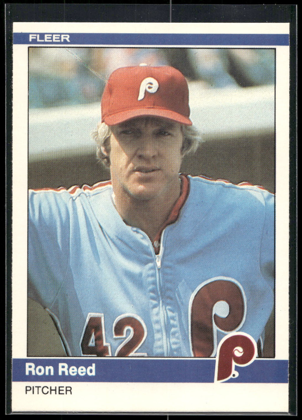 1984 Fleer #45 Ron Reed