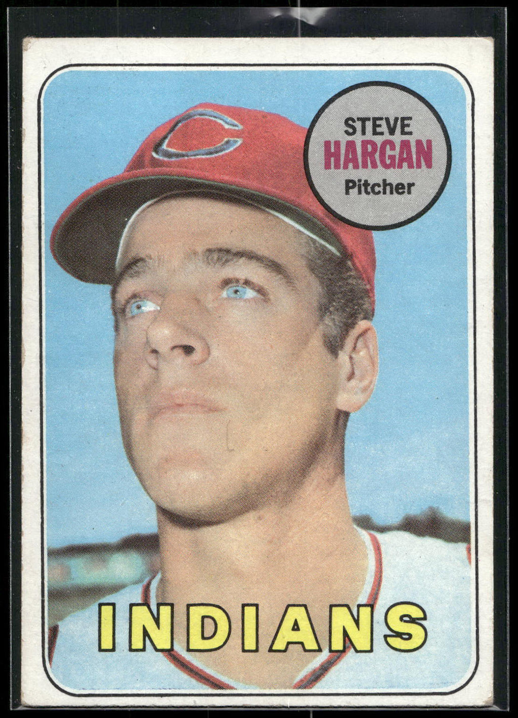 1969 Topps #348 Steve Hargan