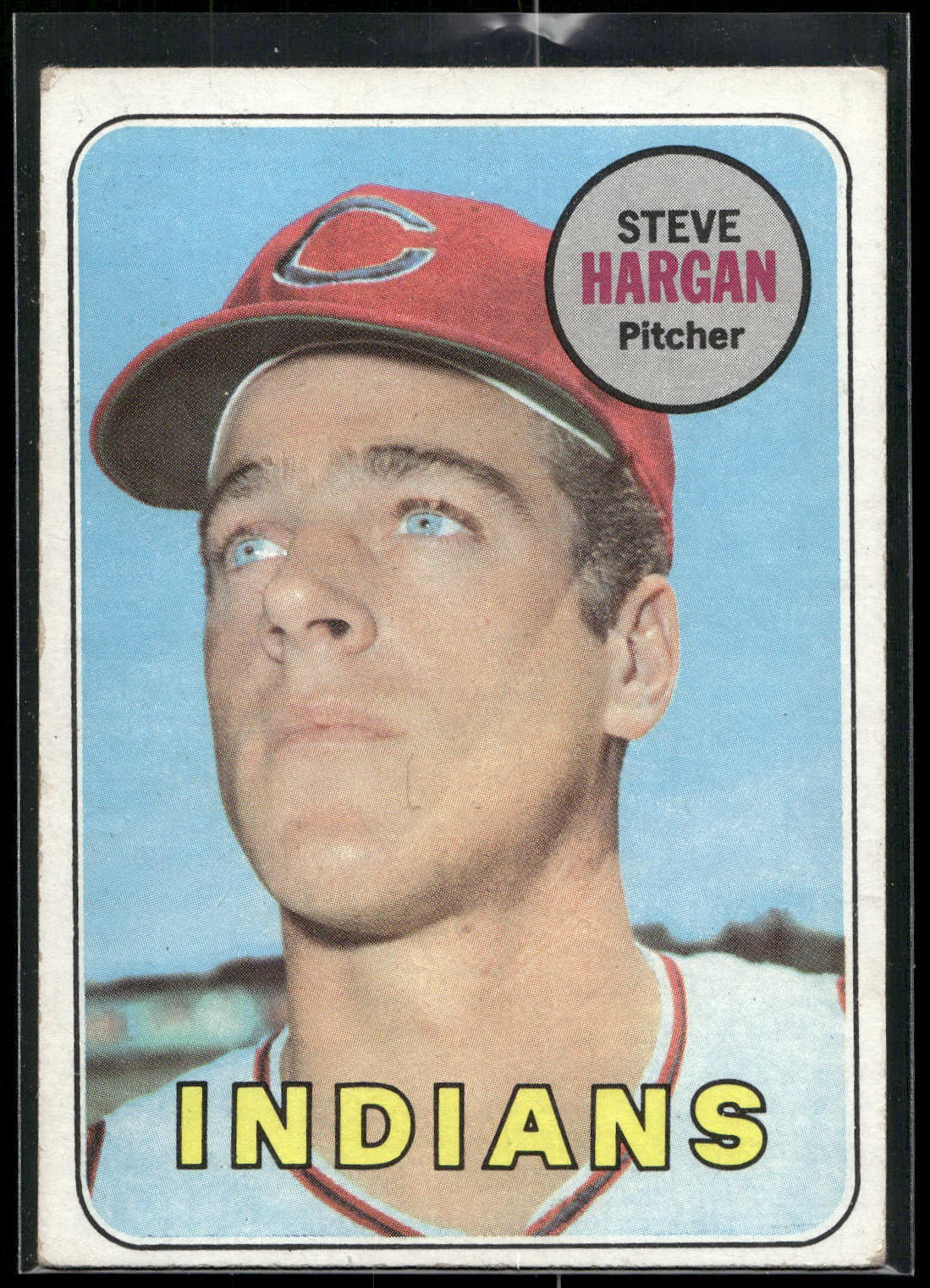 1969 Topps #348 Steve Hargan