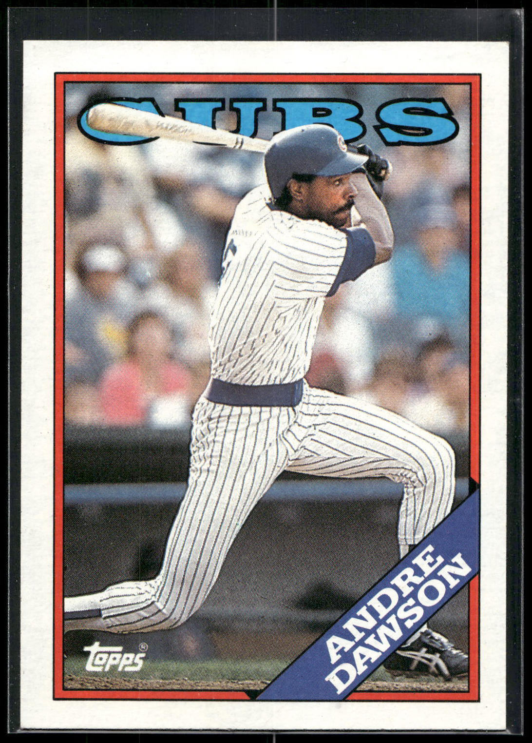 1988 Topps #500 Andre Dawson