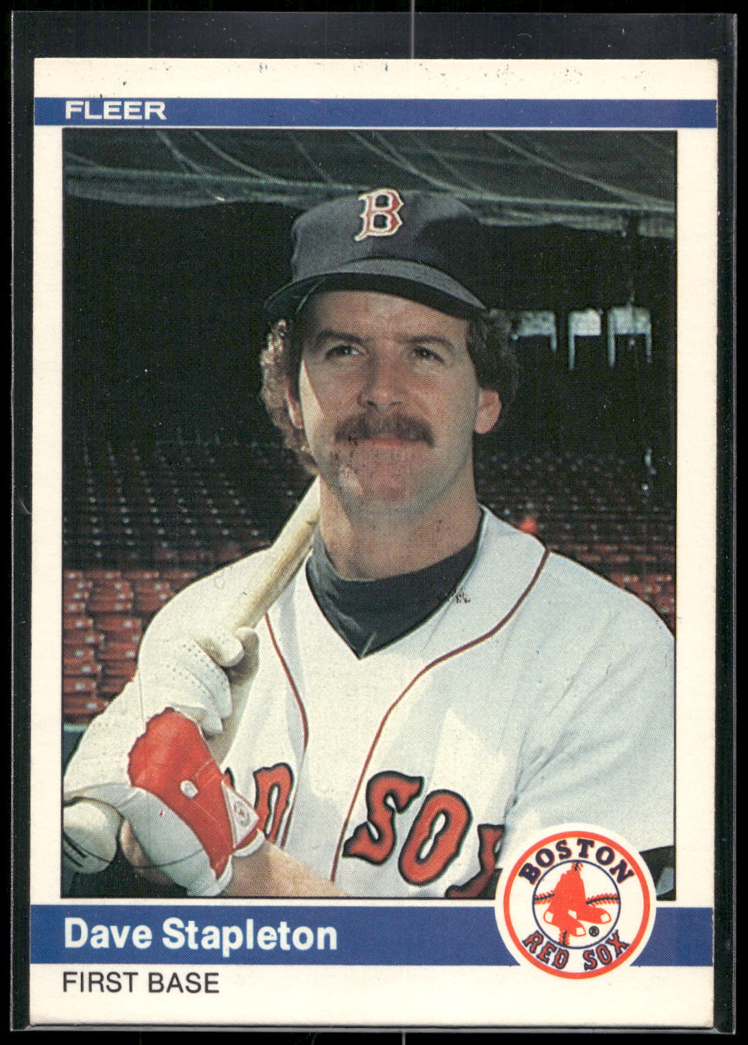 1984 Fleer #410 Dave Stapleton