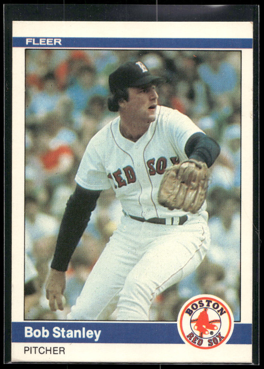 1984 Fleer #409 Bob Stanley