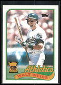 1989 Topps #316 Walt Weiss