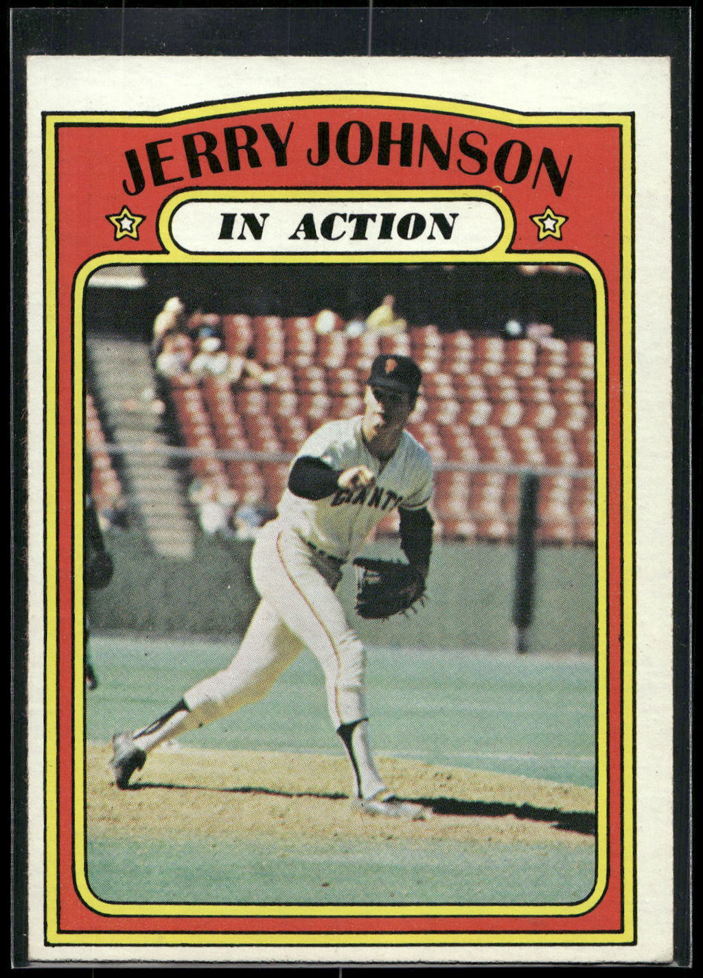 1972 Topps #36 Jerry Johnson