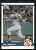 1984 Fleer #388 Gary Allenson