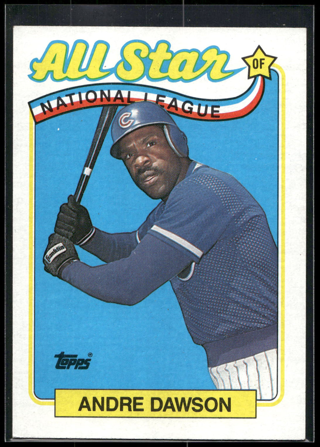 1989 Topps #391 Andre Dawson