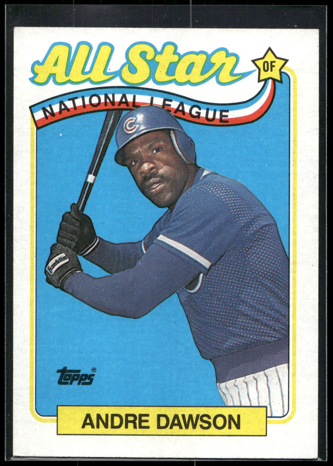 1989 Topps #391 Andre Dawson