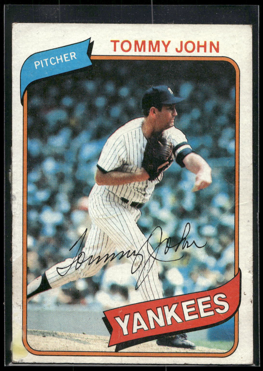 1980 Topps #690 Tommy John