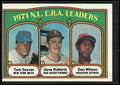 1972 Topps #91 1971 N.L. E.R.A. Leaders (Tom Seaver / Dave Roberts / Don Wilson)
