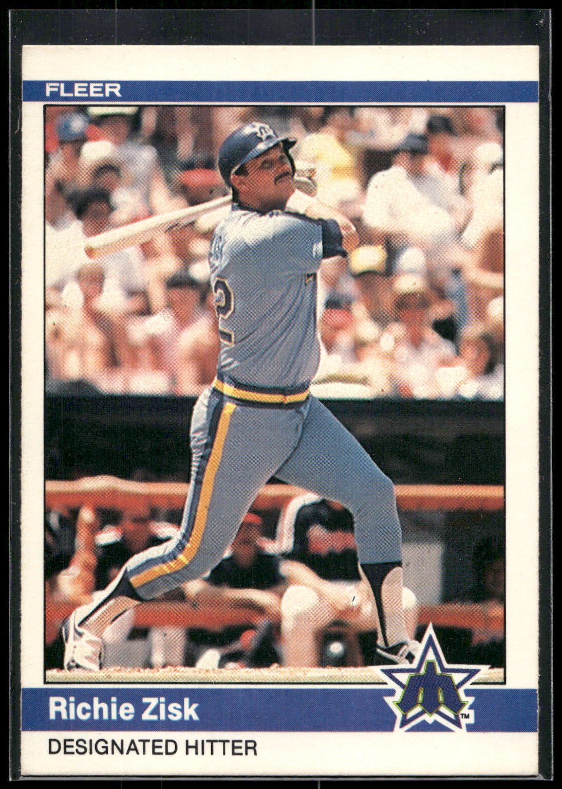 1984 Fleer #625 Richie Zisk
