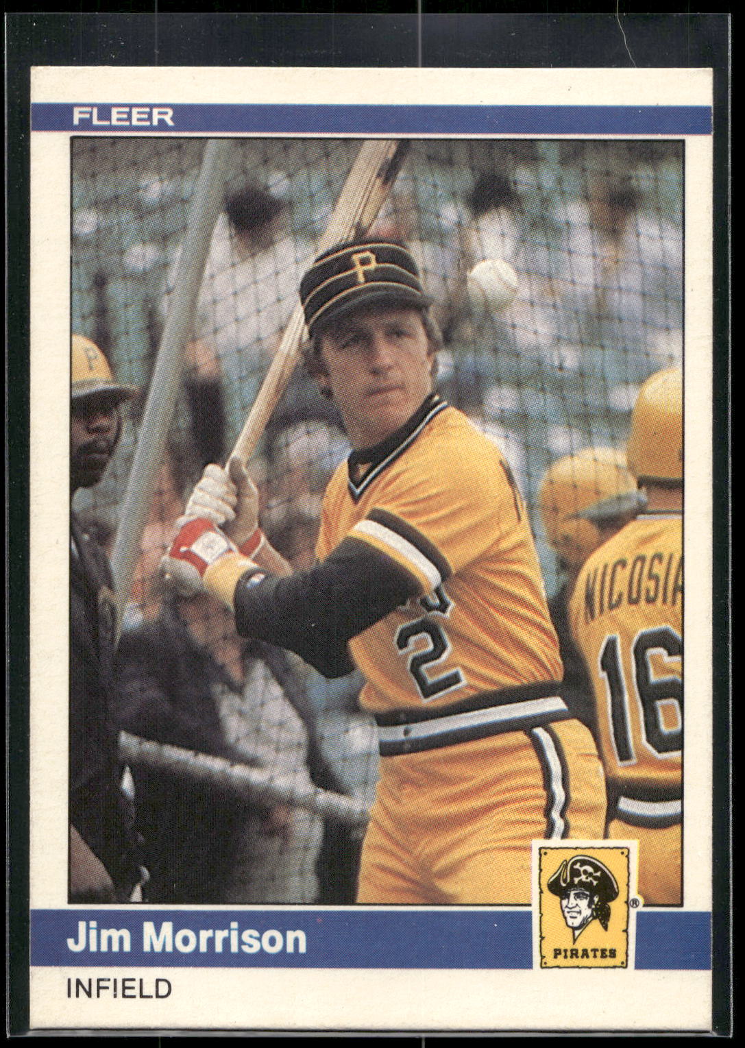 1984 Fleer #257 Jim Morrison