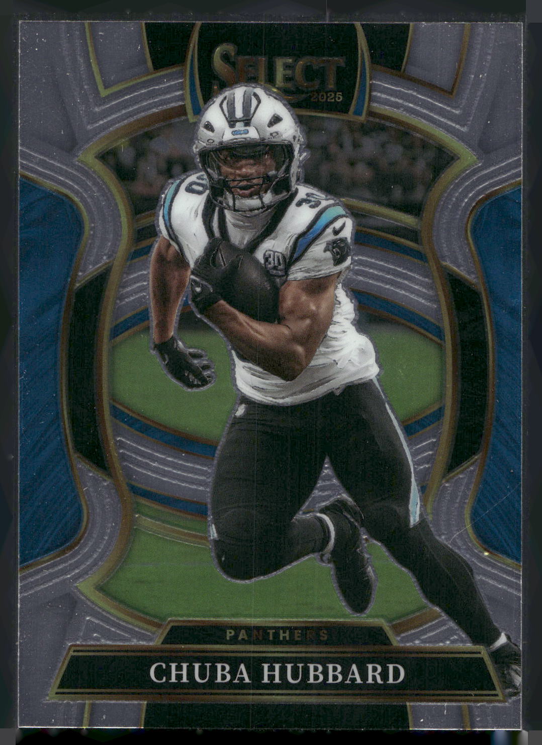 2025 Panini Select #43 Chuba Hubbard
