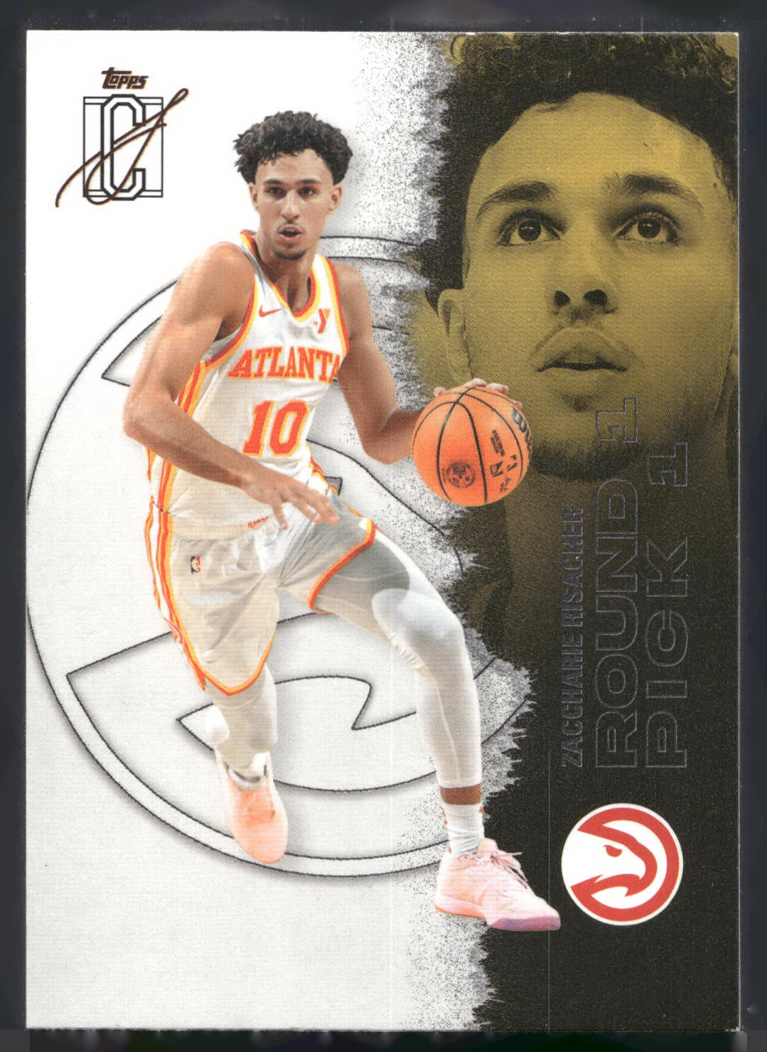 2025-26 Topps Signature Class #61 Zaccharie Risacher
