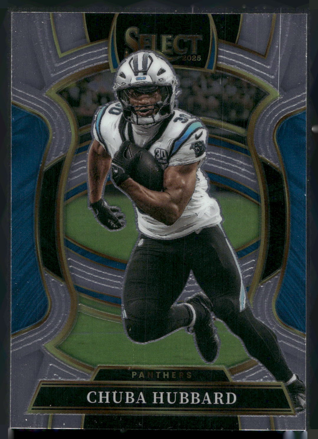2025 Panini Select #43 Chuba Hubbard