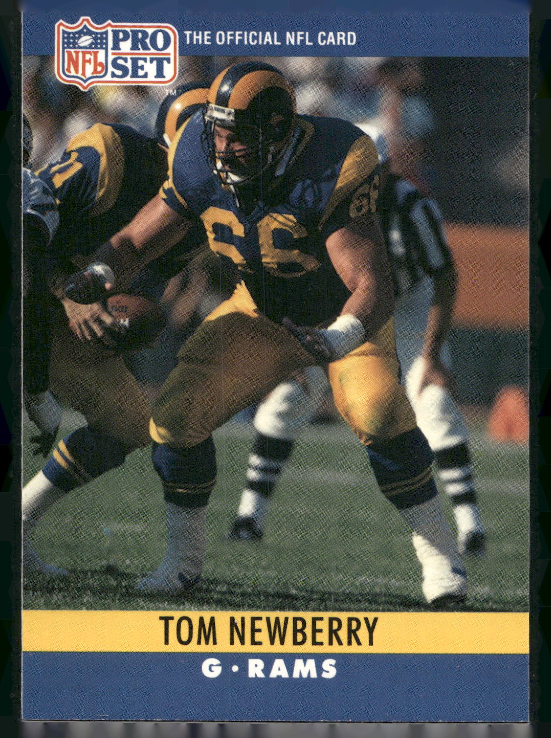 1990 Pro Set #170 Tom Newberry