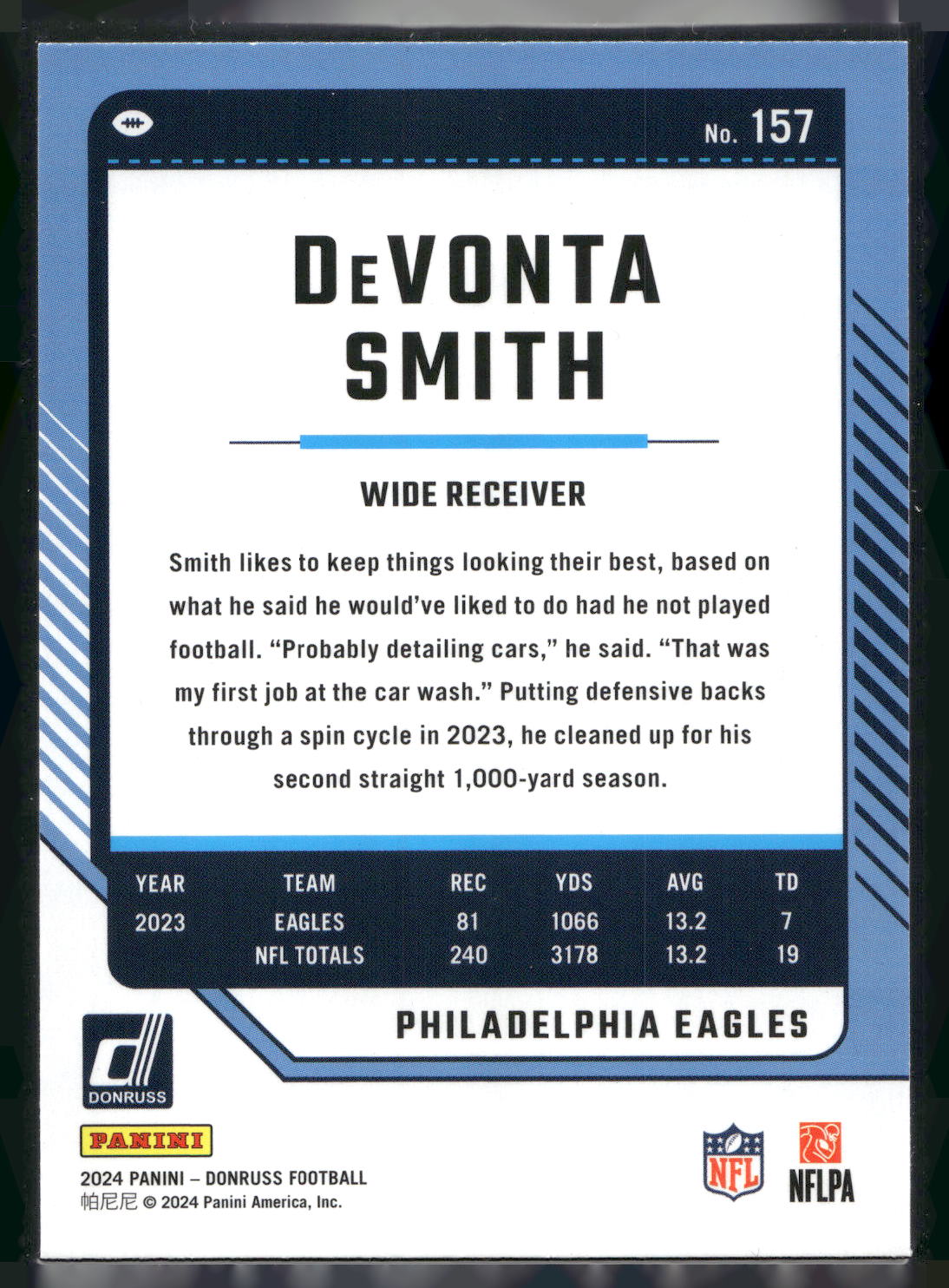 2024 Donruss #157 DeVonta Smith