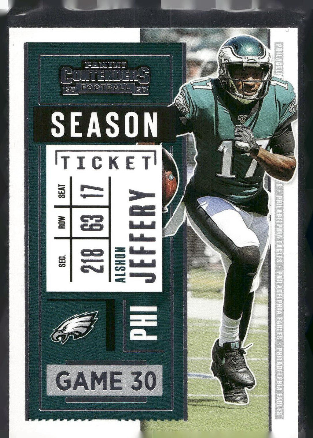 2020 Panini Contenders #27 Alshon Jeffery