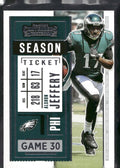 2020 Panini Contenders #27 Alshon Jeffery