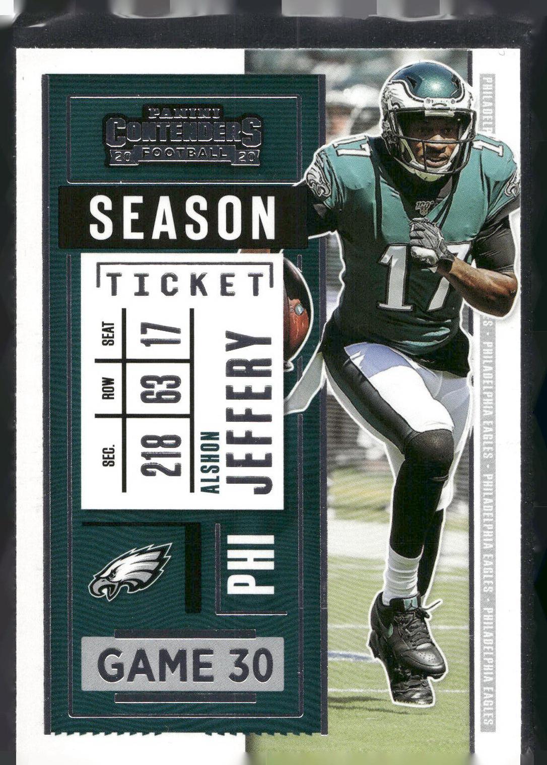2020 Panini Contenders #27 Alshon Jeffery