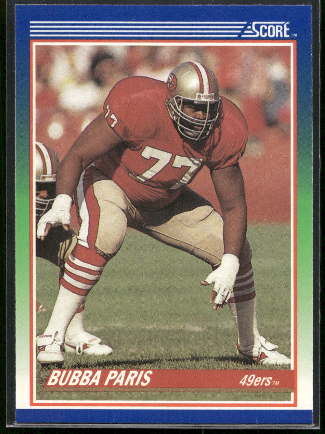 1990 Score #77 Bubba Paris
